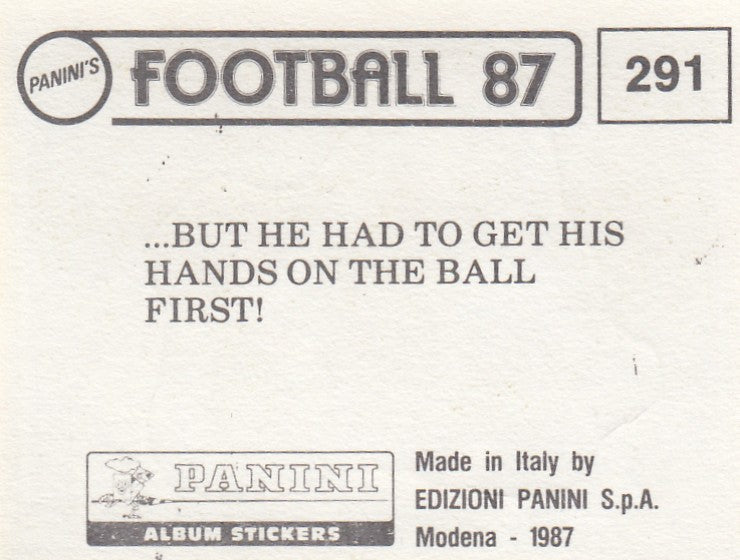 291. MARADONA - ARGENTINA - "HAND OF GOD"