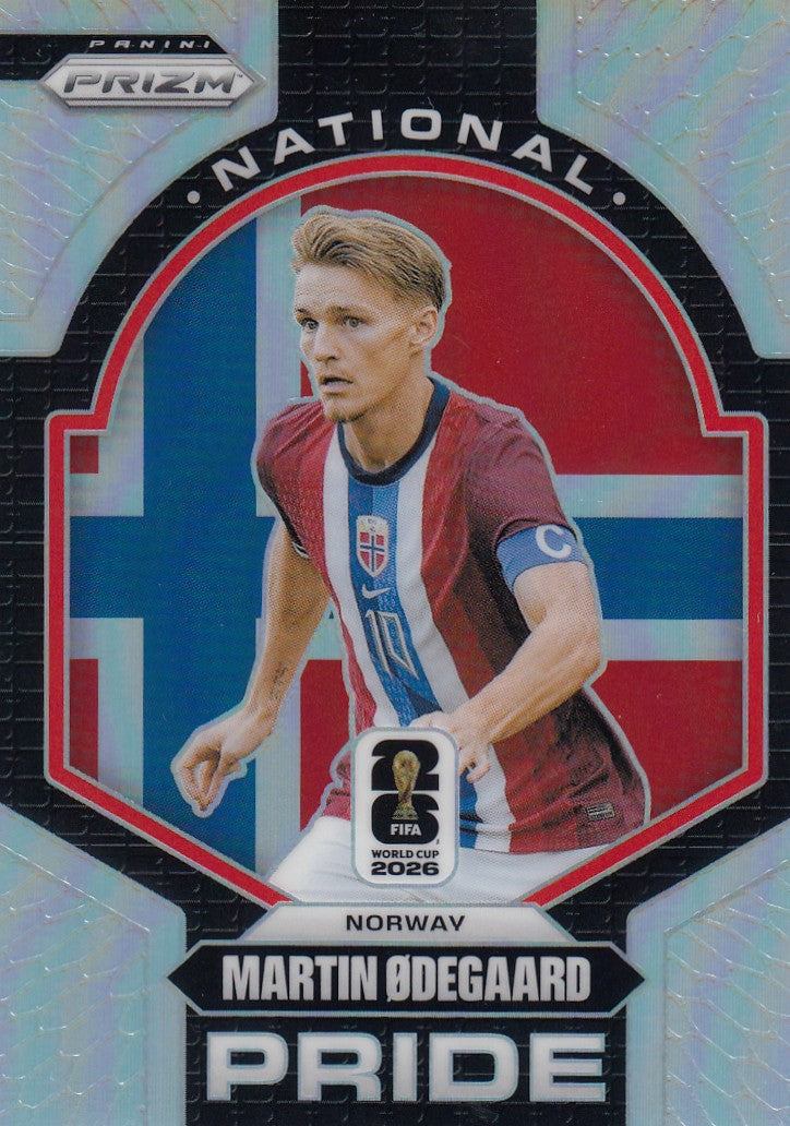 NP-004. MARTIN ØDEGAARD - NORWAY - NATIONAL PRIDE -  CASE HIT - SSP