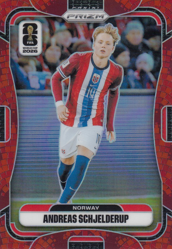335. ANDREAS SCHJELDERUP - NORWAY - CHOICE PRIZM RED #86