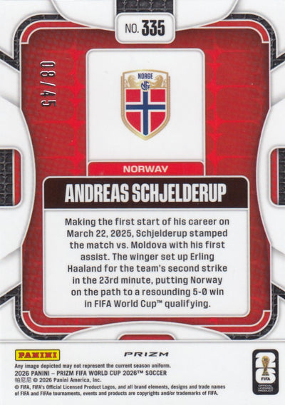 335. ANDREAS SCHJELDERUP - NORWAY - PINK WAVE PRIZM #45