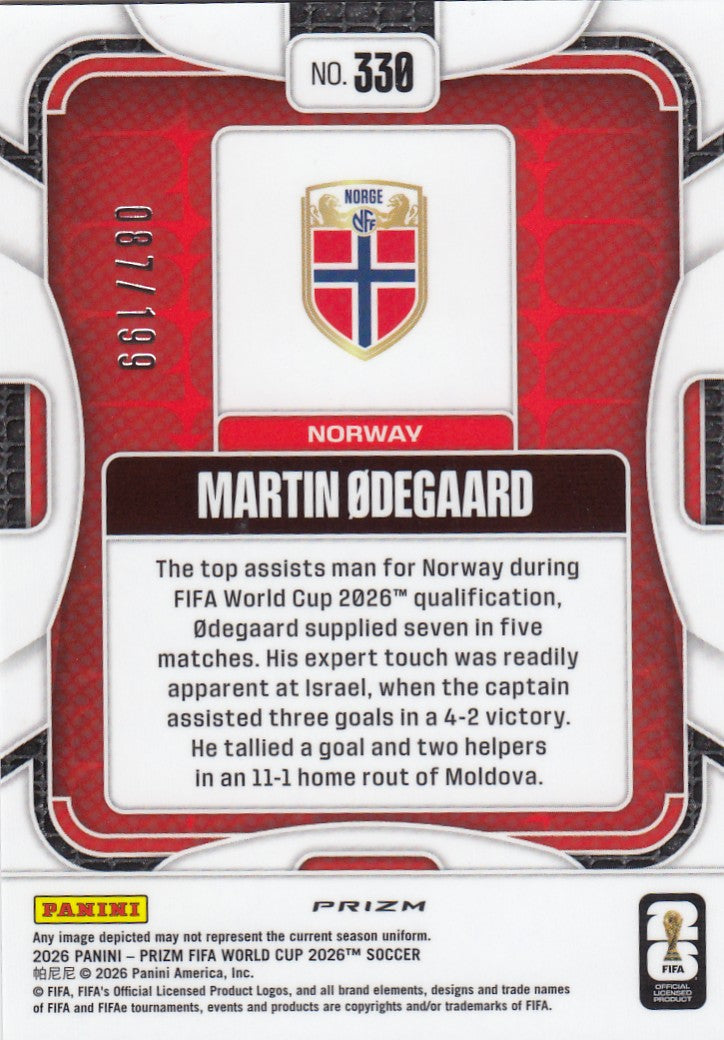 330. MARTIN ØDEGAARD - NORWAY - FUCHSIA DISCO #199