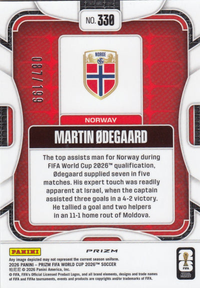 330. MARTIN ØDEGAARD - NORWAY - FUCHSIA DISCO #199