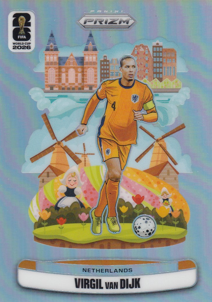 NL-018. VIRGIL VAN DIJK - NETHERLANDS - NATIONAL LANDMARKS - CASE HIT