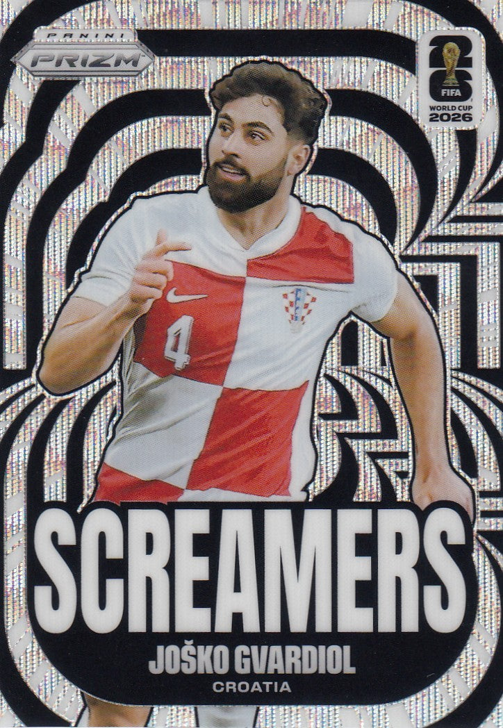 SCR-012. JOSKO GVARDIOL - CROATIA - SCREAMERS - SILVER WAVE