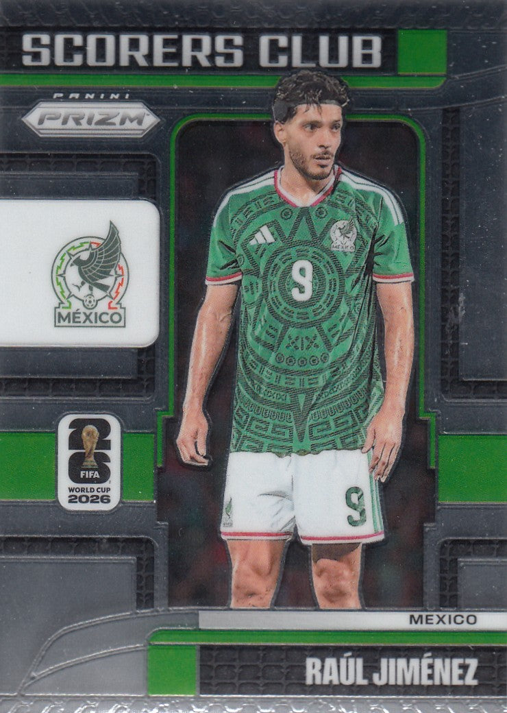 SC-017. RAUL JIMENEZ - MEXICO - SCORERS CLUB