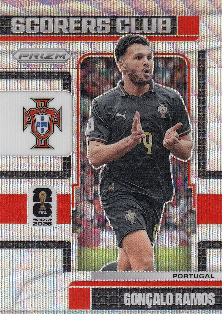 SC-008. GONCALO RAMOS - PORTUGAL - SCORERS CLUB - SILVER WAVE