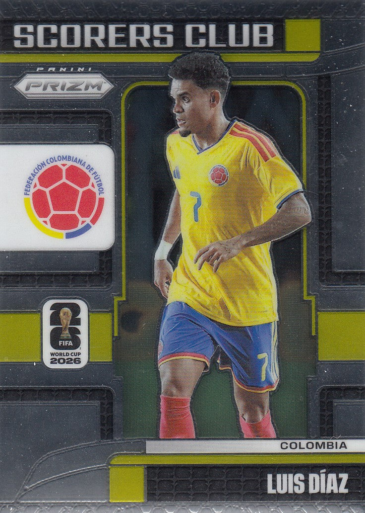 SC-022. LUIS DIAZ - COLOMBIA - SCORERS CLUB