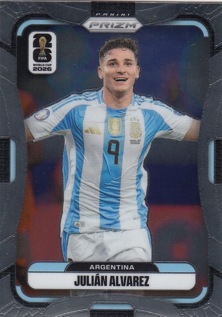 001. JULIAN ALVAREZ - ARGENTINA -  IMAGE VARIANT (V) - SHORT PRINT