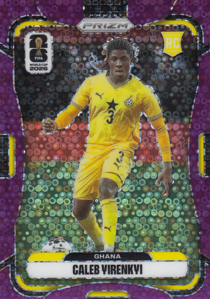 227. CALEB YIRENKYI - GHANA - PURPLE DISCO #355 - RC