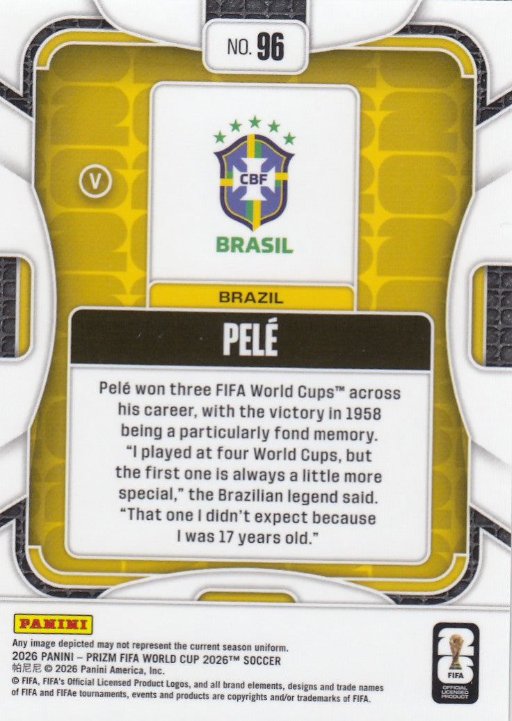 096. PELE - BRASIL -  IMAGE VARIANT (V) - SHORT PRINT
