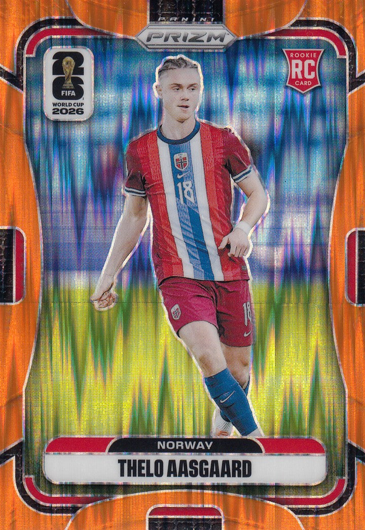 331. THELO AASGARD - NORWAY - ORANGE FLASH PRIZM #315 - RC