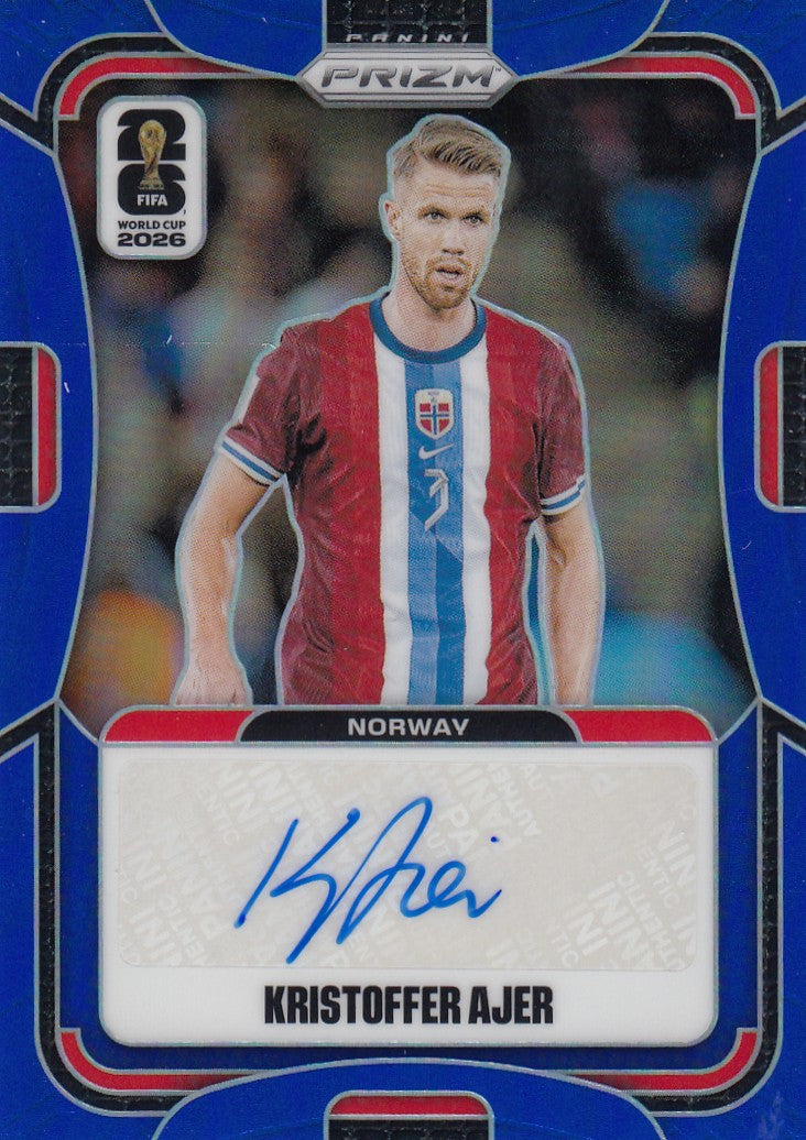 S-KA. KRISTOFFER AJER - NORWAY - SIGNATURES - BLUE PRIZM #25