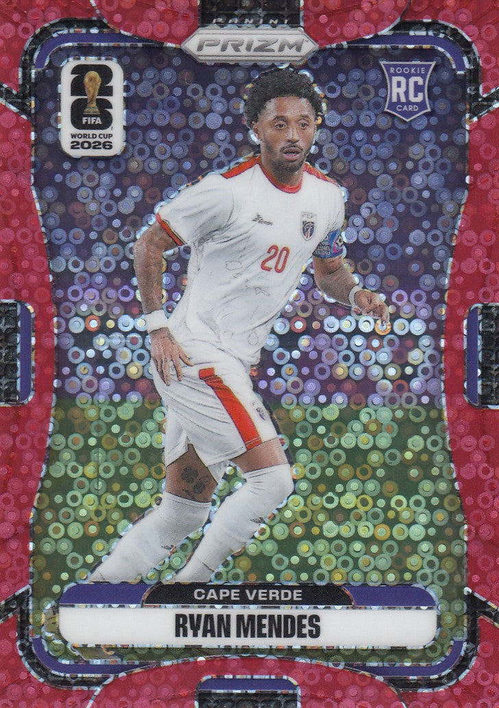173. RYAN MENDES - CAPE VERDE - RED DISCO PRIZM #99 - RC