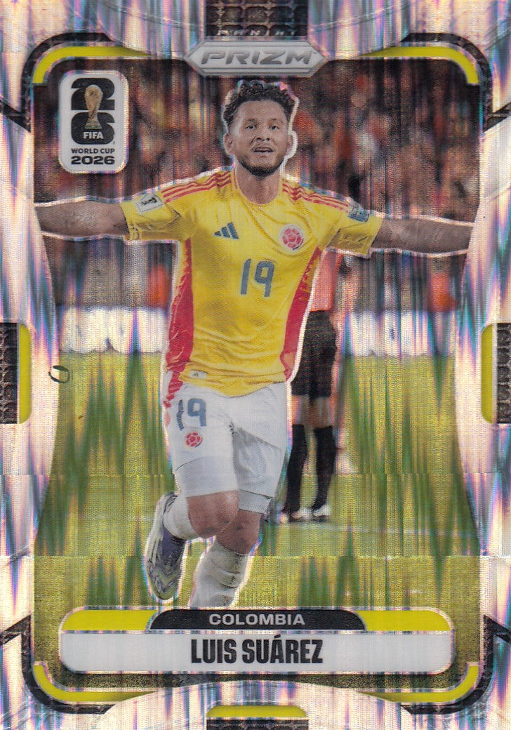 186. LUIS SUAREZ - COLOMBIA - FLASH PRIZM
