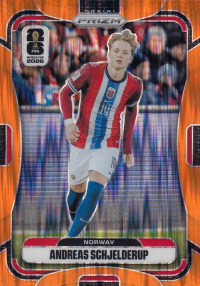 335. ANDREAS SCHJELDERUP - NORWAY - ORANGE FLASH PRIZM #315