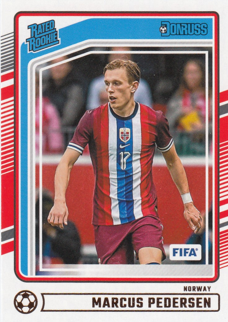 182. MARCUS PEDERSEN - NORWAY - RATED ROOKIE - RC