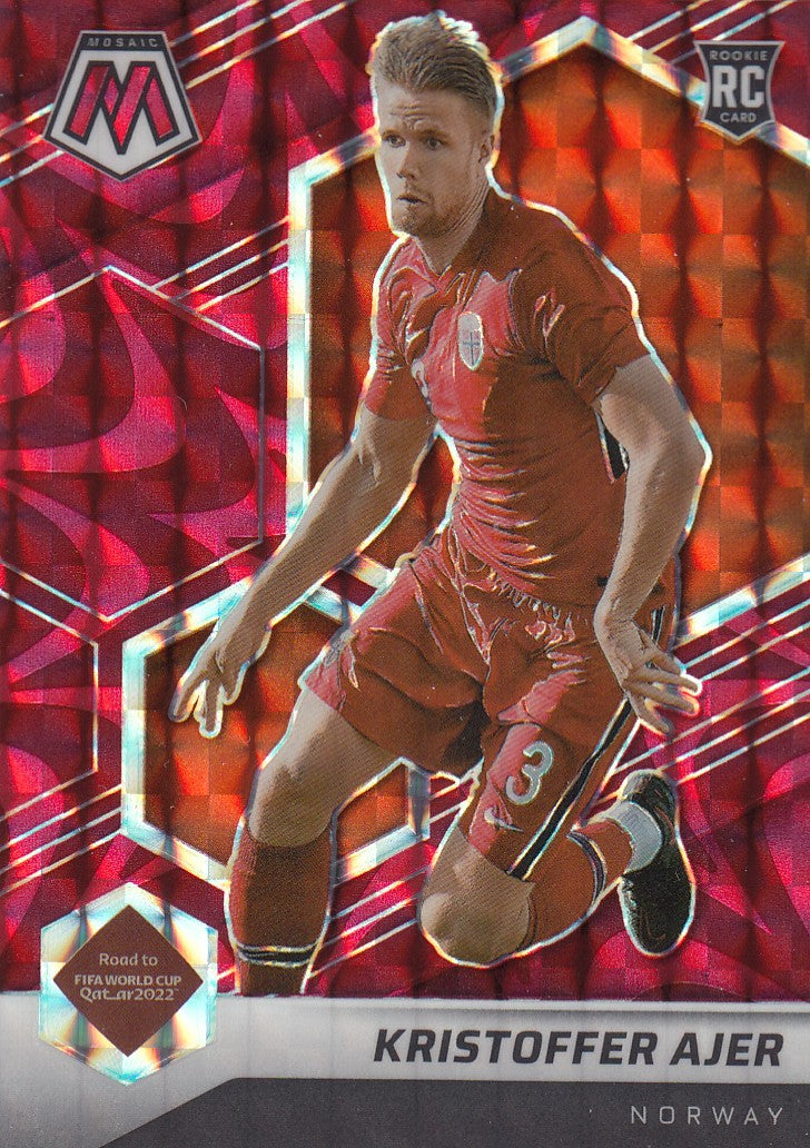 055. KRISTOFFER AJER - NORWAY - REACTIVE RED MOSAIC - RC
