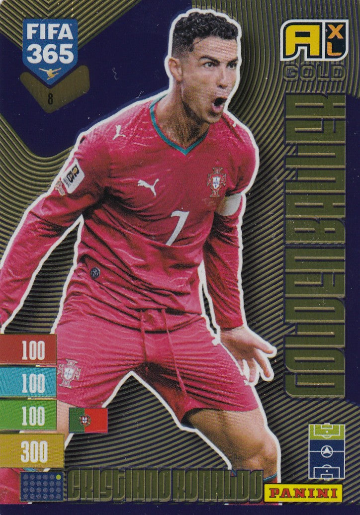 008. CRISTIANO RONALDO - PORTUGAL - GOLDEN BALLER