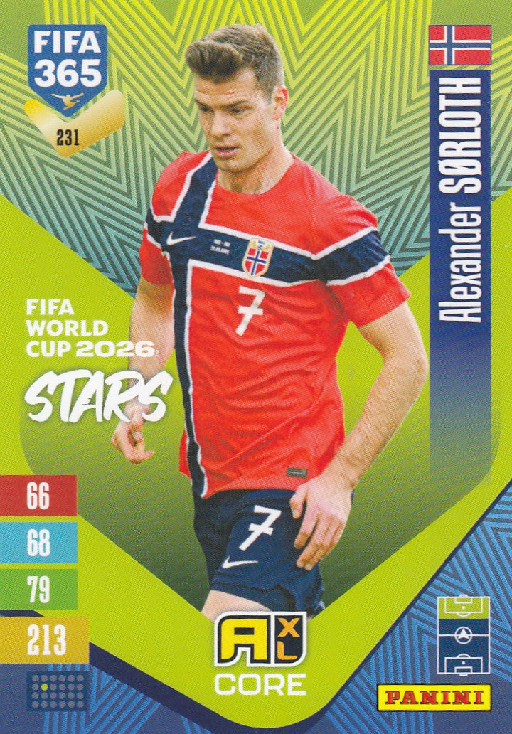 231. ALEXANDER SØRLOTH - NORWAY - FIFA WORLD CUP 2026 STARS
