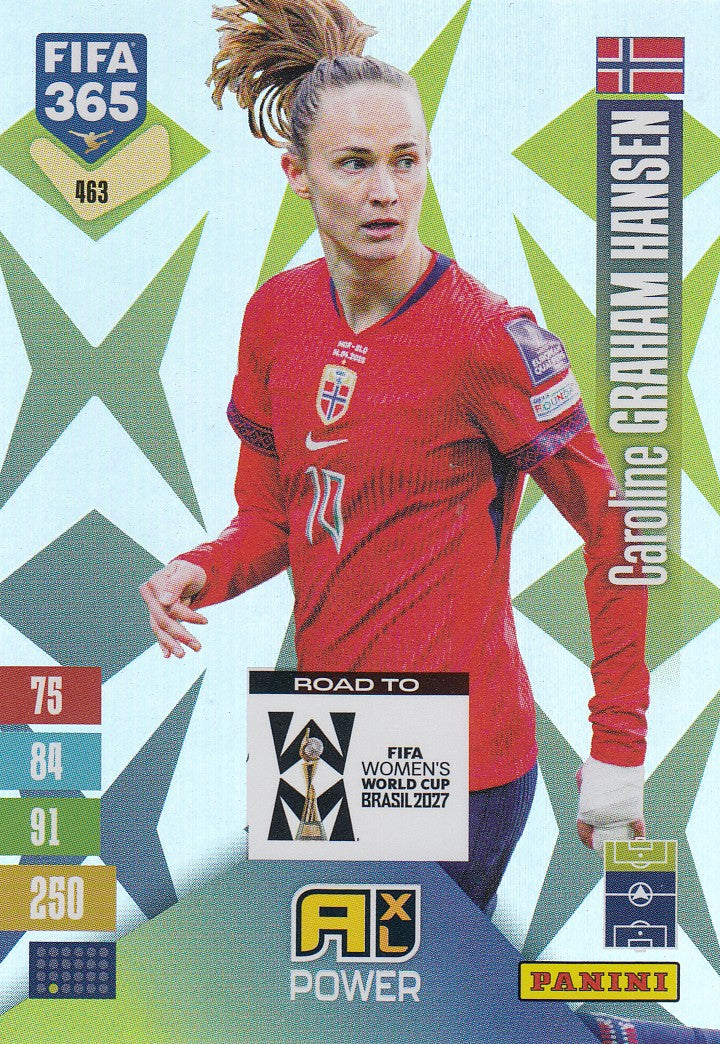 463. CAROLINE GRAHAM HANSEN - NORWAY - ROAD TO FIFA WOMEN`S WORLD CUP BRASIL 2027