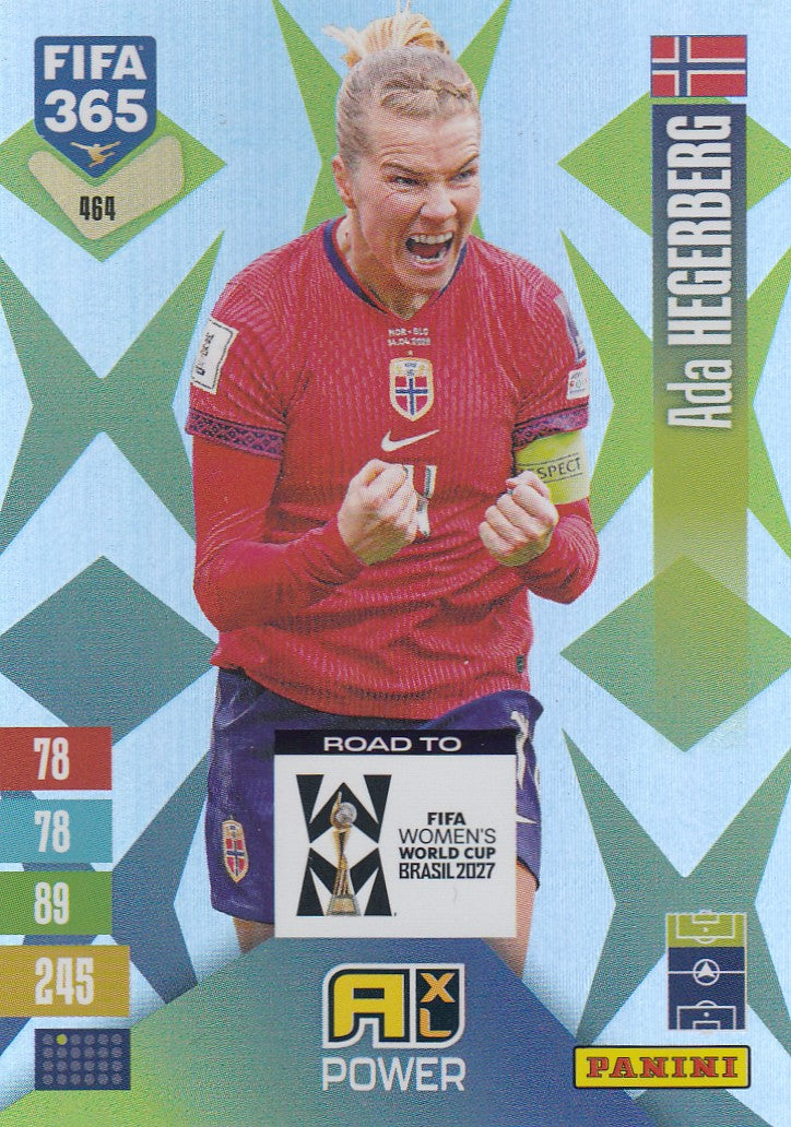 464. ADA HEGERBERG - NORWAY - ROAD TO FIFA WOMEN`S WORLD CUP BRASIL 2027