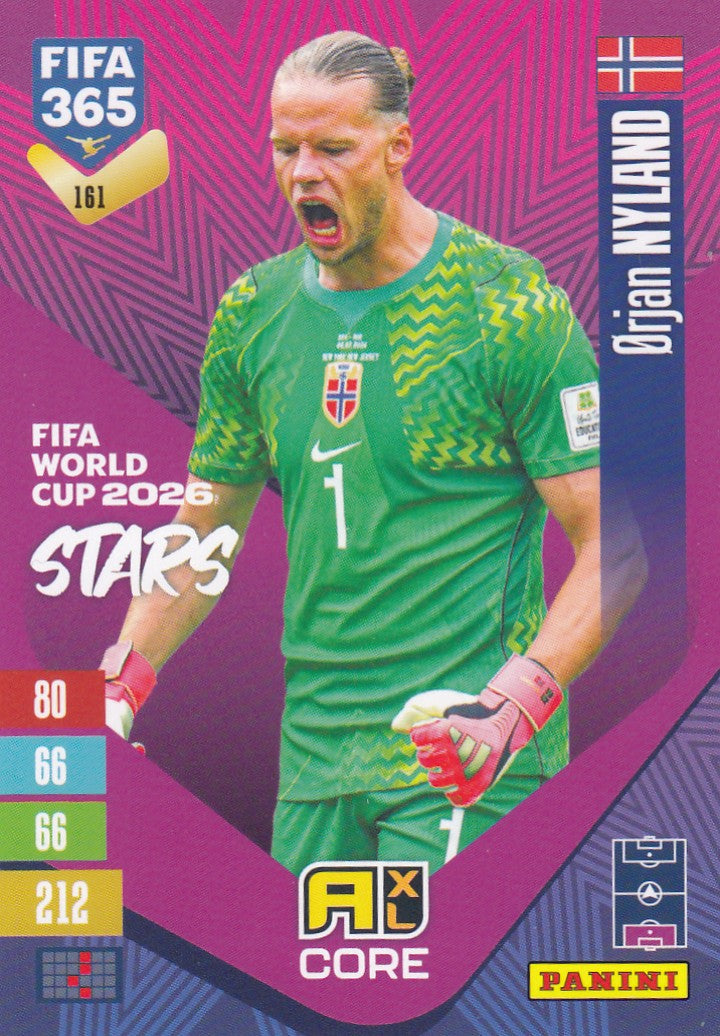 181. ØRJAN NYLAND - NORWAY - FIFA WORLD CUP 2026 STARS