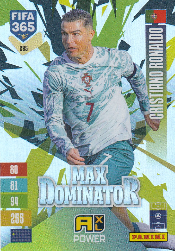 295. CRISTIANO RONALDO - PORTUGAL - MAX DOMINATOR