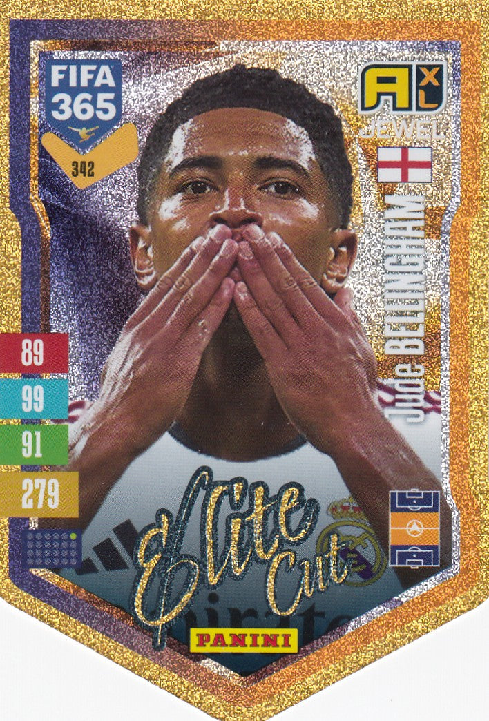 342. JUDE BELLINGHAM - REAL MADRID  - ELITE CUT