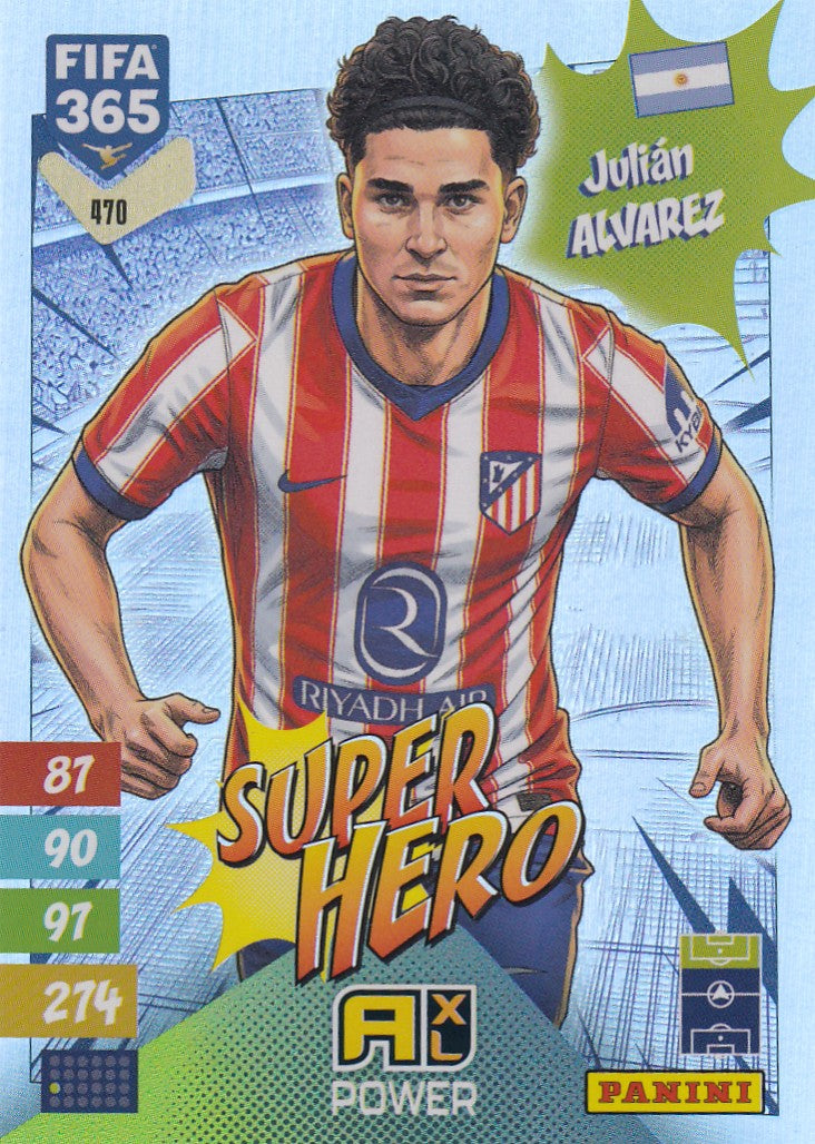 470. JULIAN ALVAREZ - ATLETICO MADRID - SUPER HERO