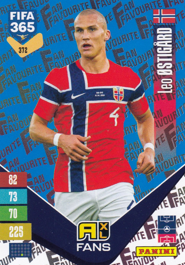 372. LEO ØSTIGÅRD - NORWAY - FAN`S FAVOURITE - BLUE PARALLEL