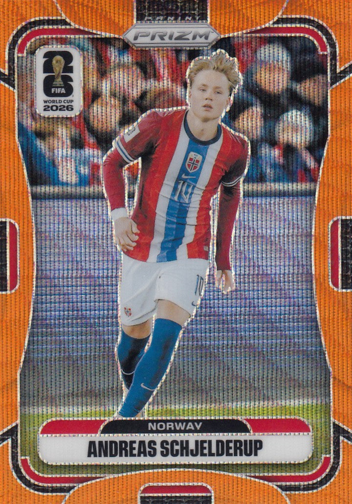335. ANDREAS SCHJELDERUP - NORWAY - ORANGE WAVE PRIZM #125