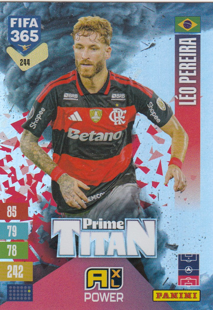 244. LEO PEREIRA - FLAMENGO - PRIME TITAN