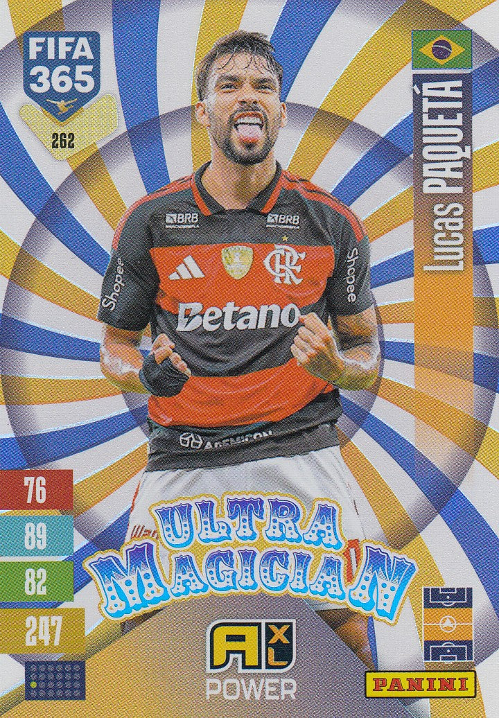 262. LUCAS PAQUETA - FLAMENGO - ULTRA MAGICIAN
