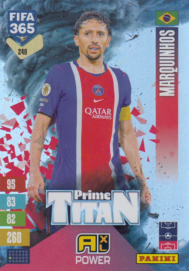 248. MARQUINHOS - PARIS SAINT-GERMAIN  - PRIME TITAN