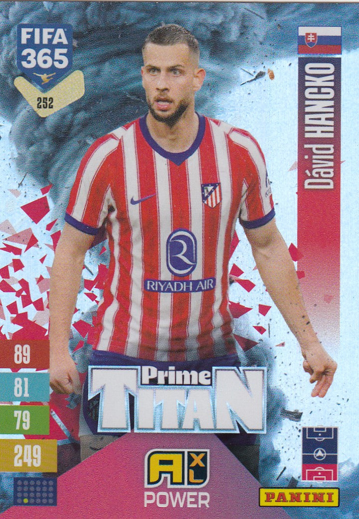 252. DAVID HANCKO - ATLETICO MADRID  - PRIME TITAN