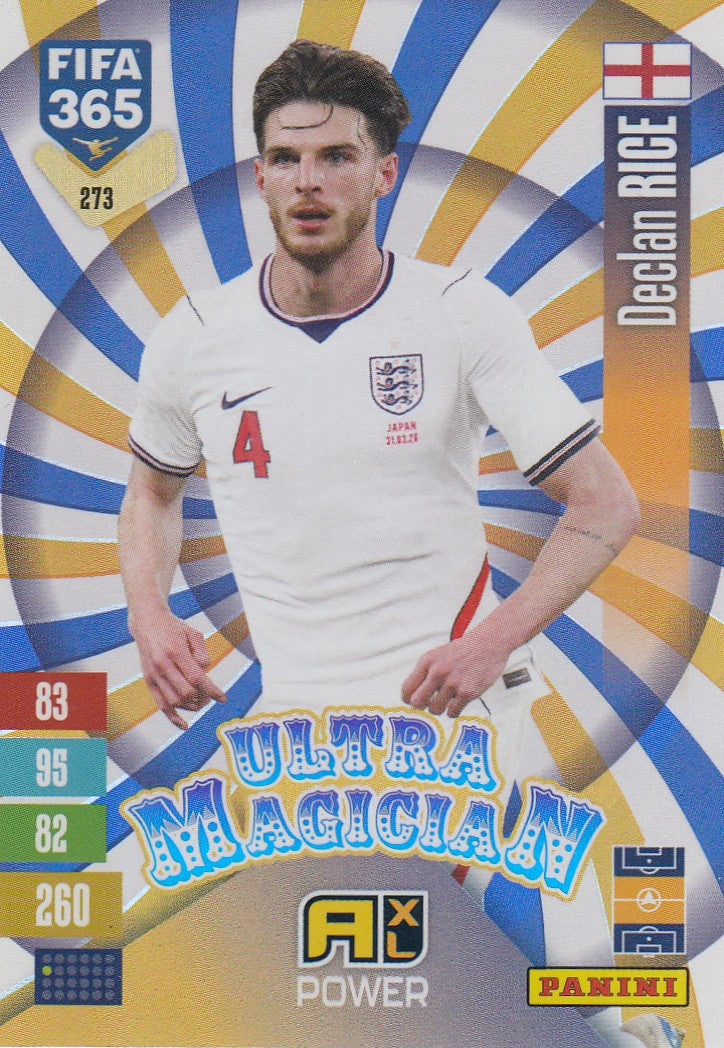 273. DECLAN RICE - ENGLAND - ULTRA MAGICIAN