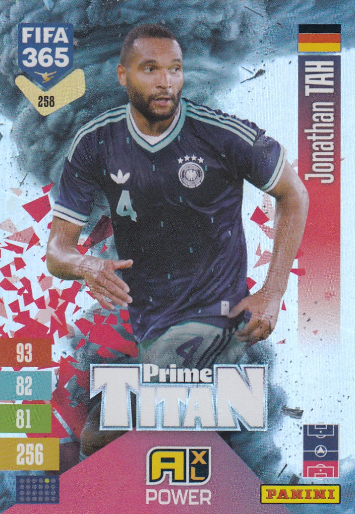 258. JONATHAN TAH - GERMANY - PRIME TITAN