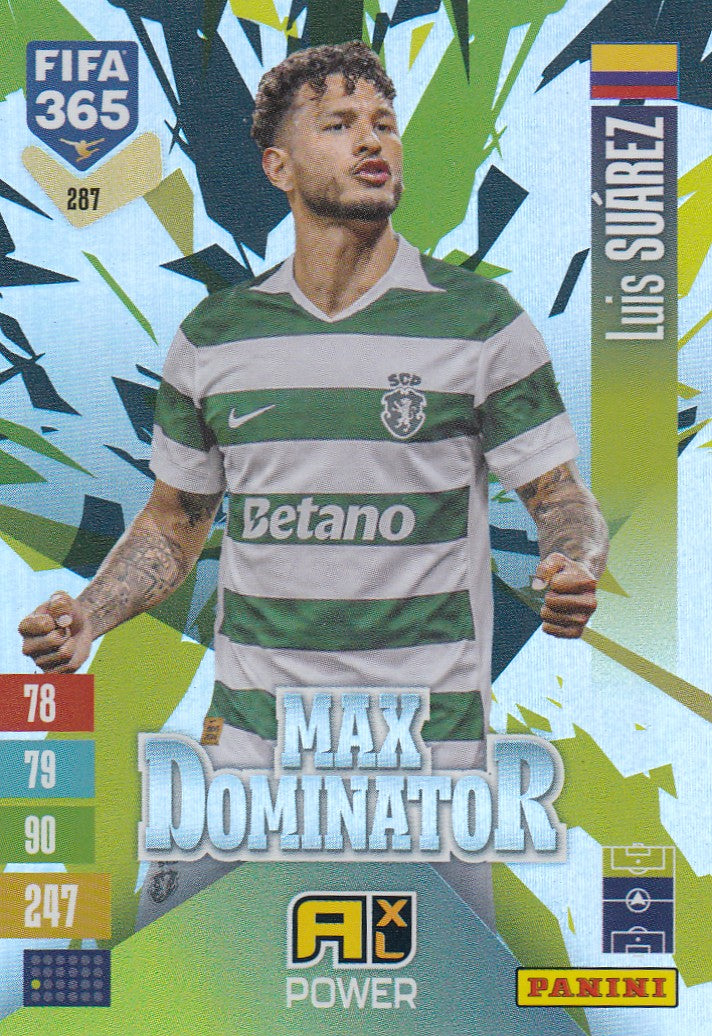 287. LUIS SUAREZ - SPORTING LISBOA - MAX DOMINATOR