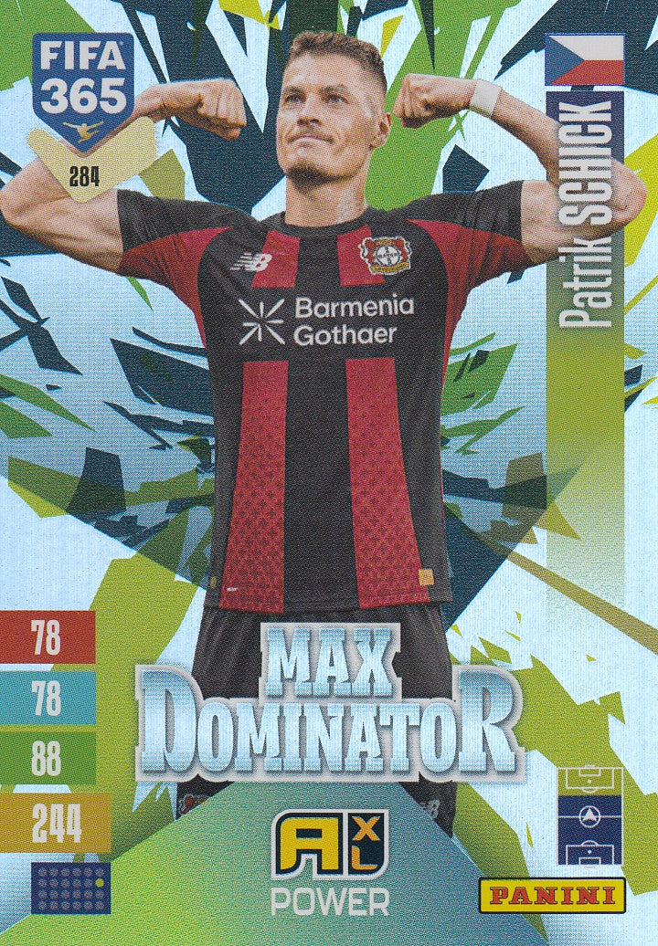 284. PATRIK SCHICK - BAYERN LEVERKUSEN - MAX DOMINATOR