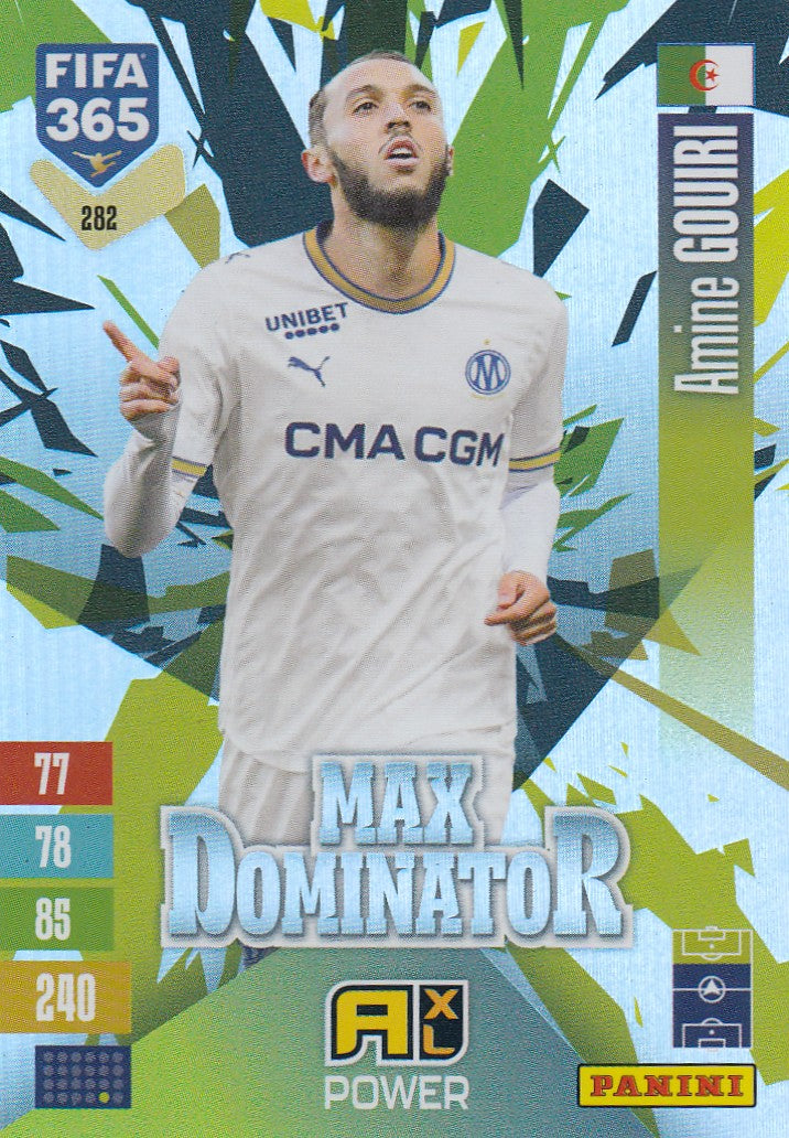 282. AMINE GOUIRI - OLYMPIQUE MARSEILLE - MAX DOMINATOR
