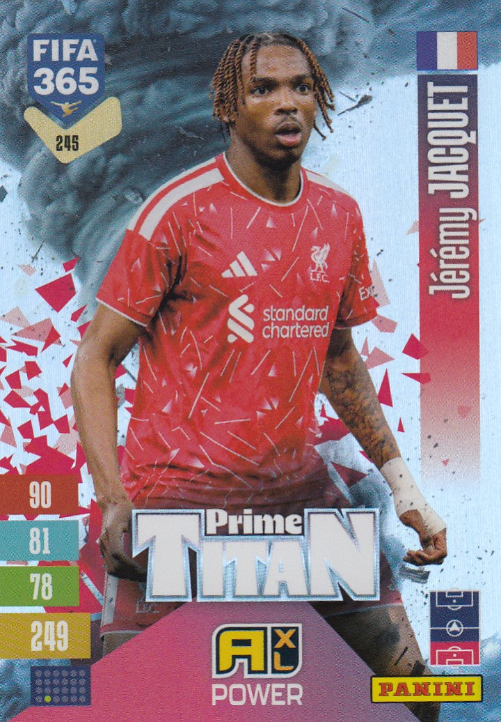 245. JEREMY JACQUET - LIVERPOOL - PRIME TITAN