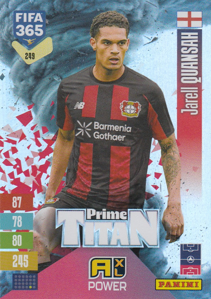249. JARELL QUANSAH - BAYERN LEVERKUSEN  - PRIME TITAN