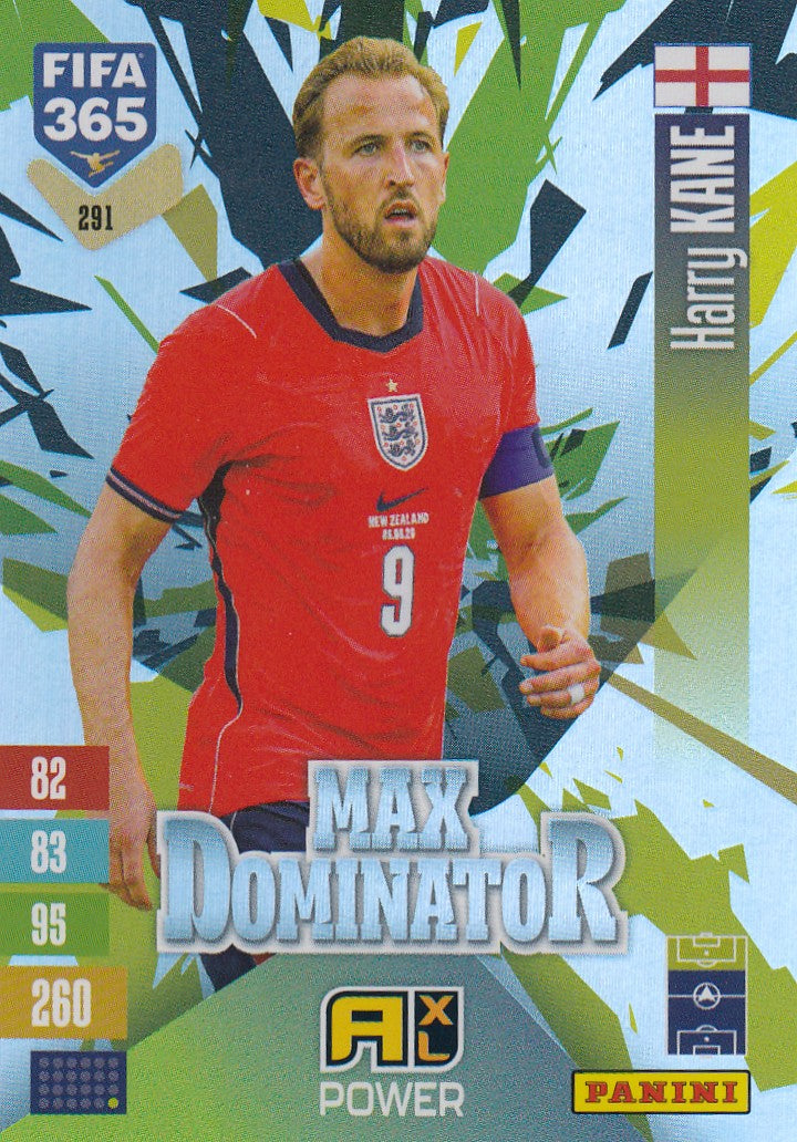 291. HARRY KANE - ENGLAND - MAX DOMINATOR