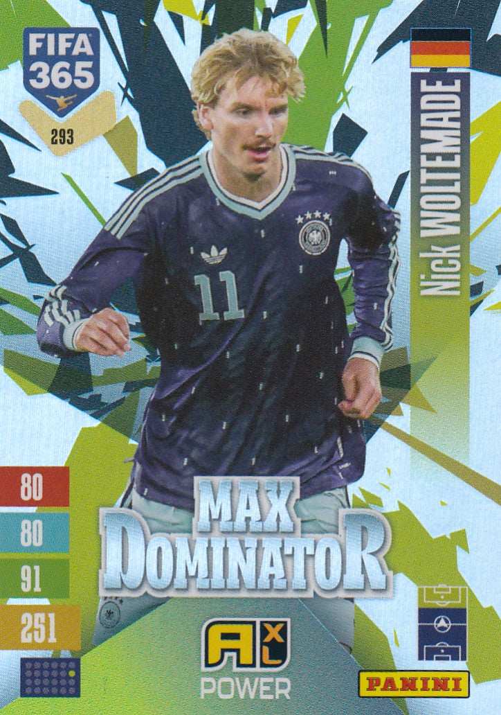 293. NICO WOLTEMADE - GERMANY - MAX DOMINATOR