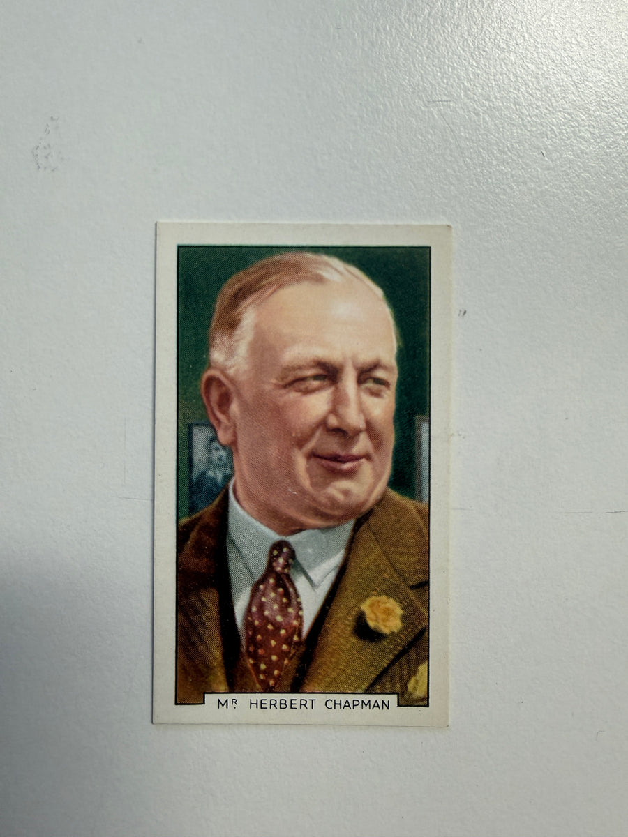 1936 - HERBERT CHAPMAN - ARSENAL - VINTAGEKORT