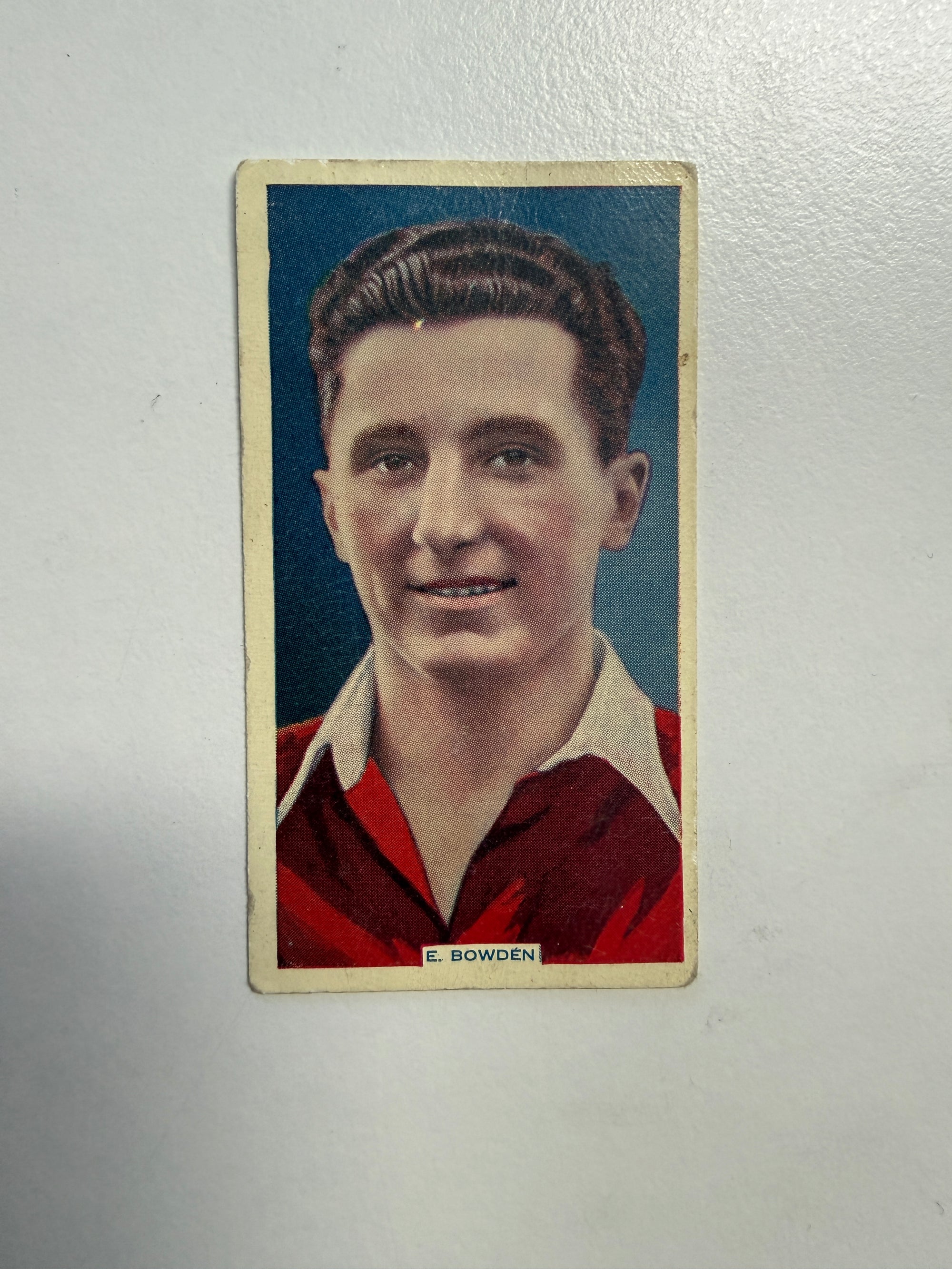 1936 - E. BOWDEN - ARSENAL - VINTAGEKORT
