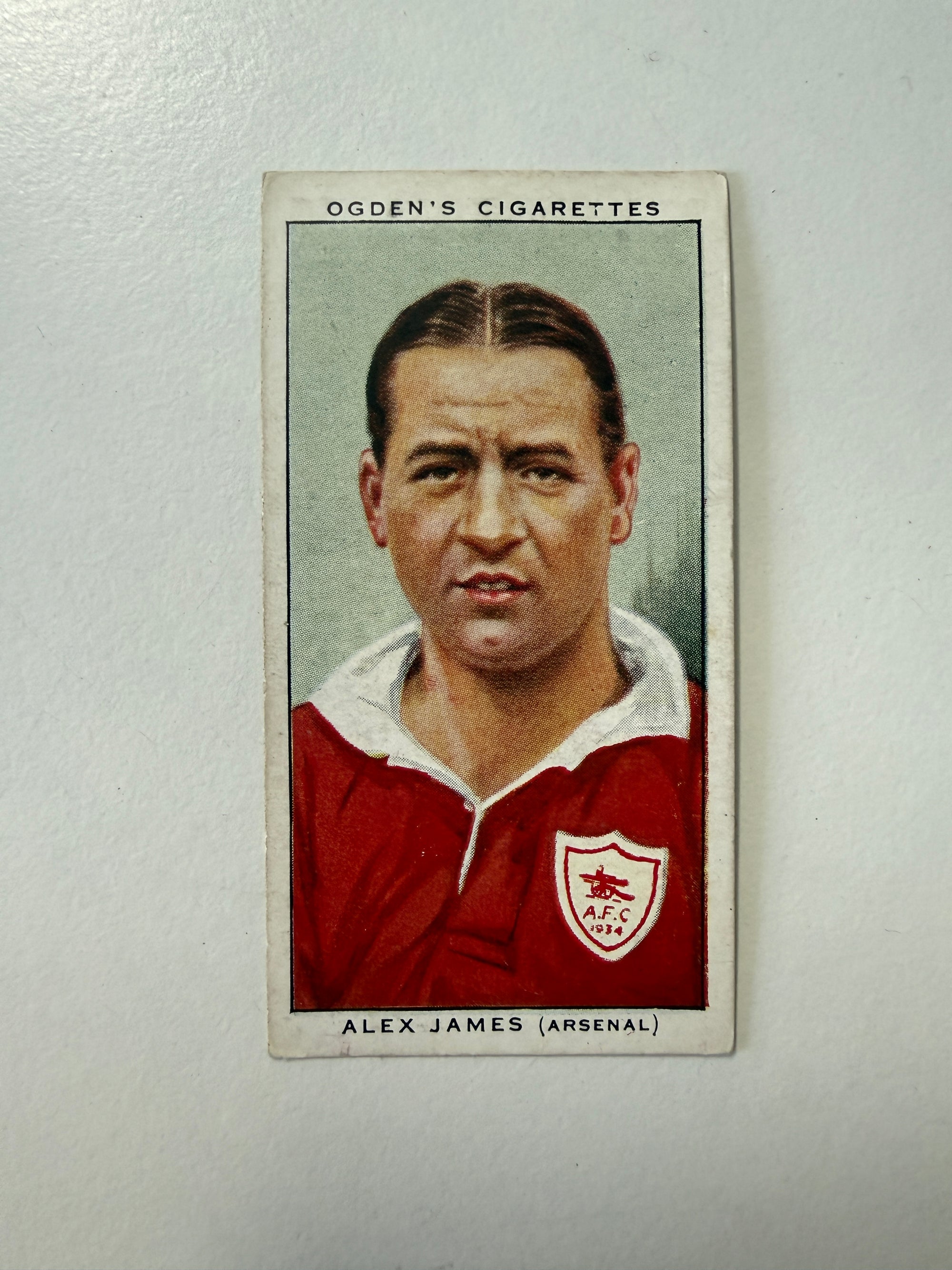 1936 - ALEX JAMES - ARSENAL - VINTAGEKORT