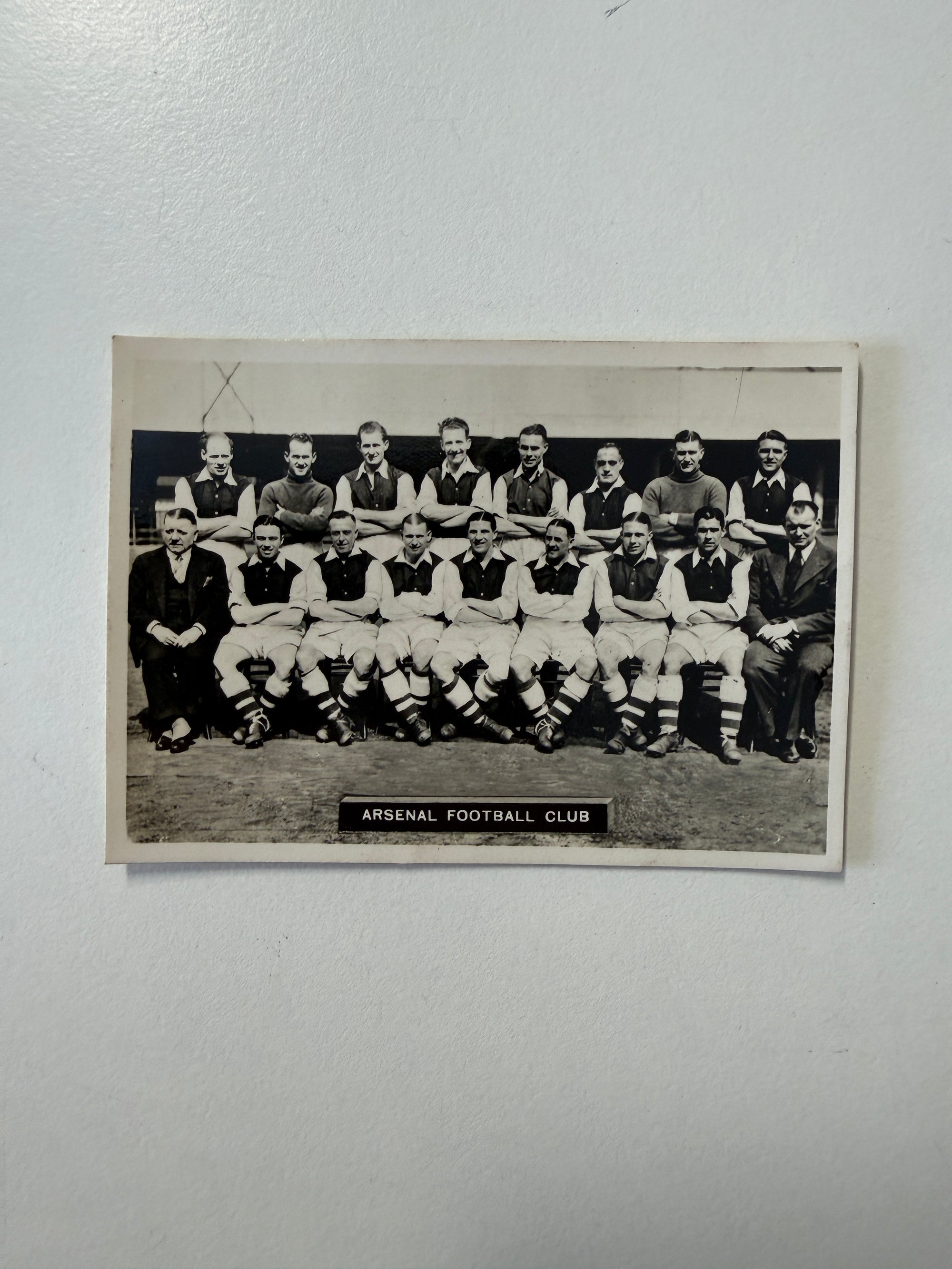 1936 - TEAM PHOTO - ARSENAL - VINTAGEKORT