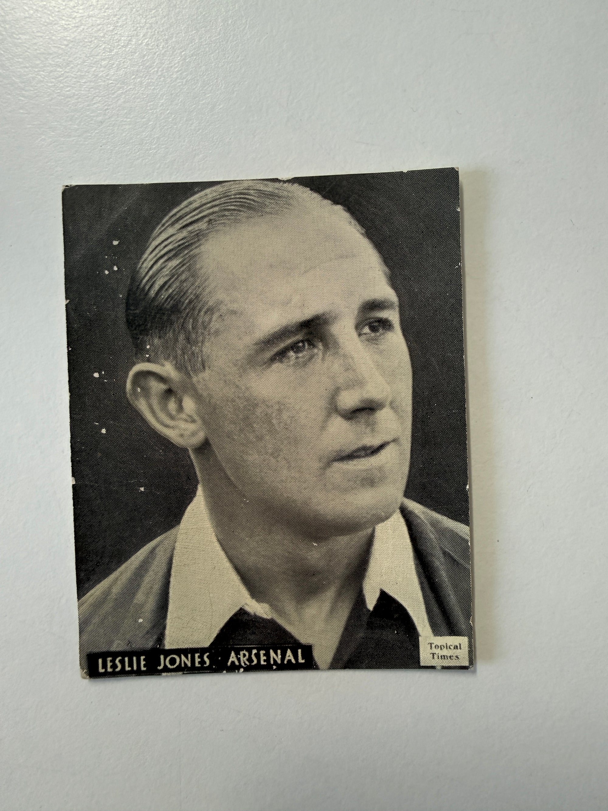 1938 - LESLIE JONES - ARSENAL - VINTAGEKORT