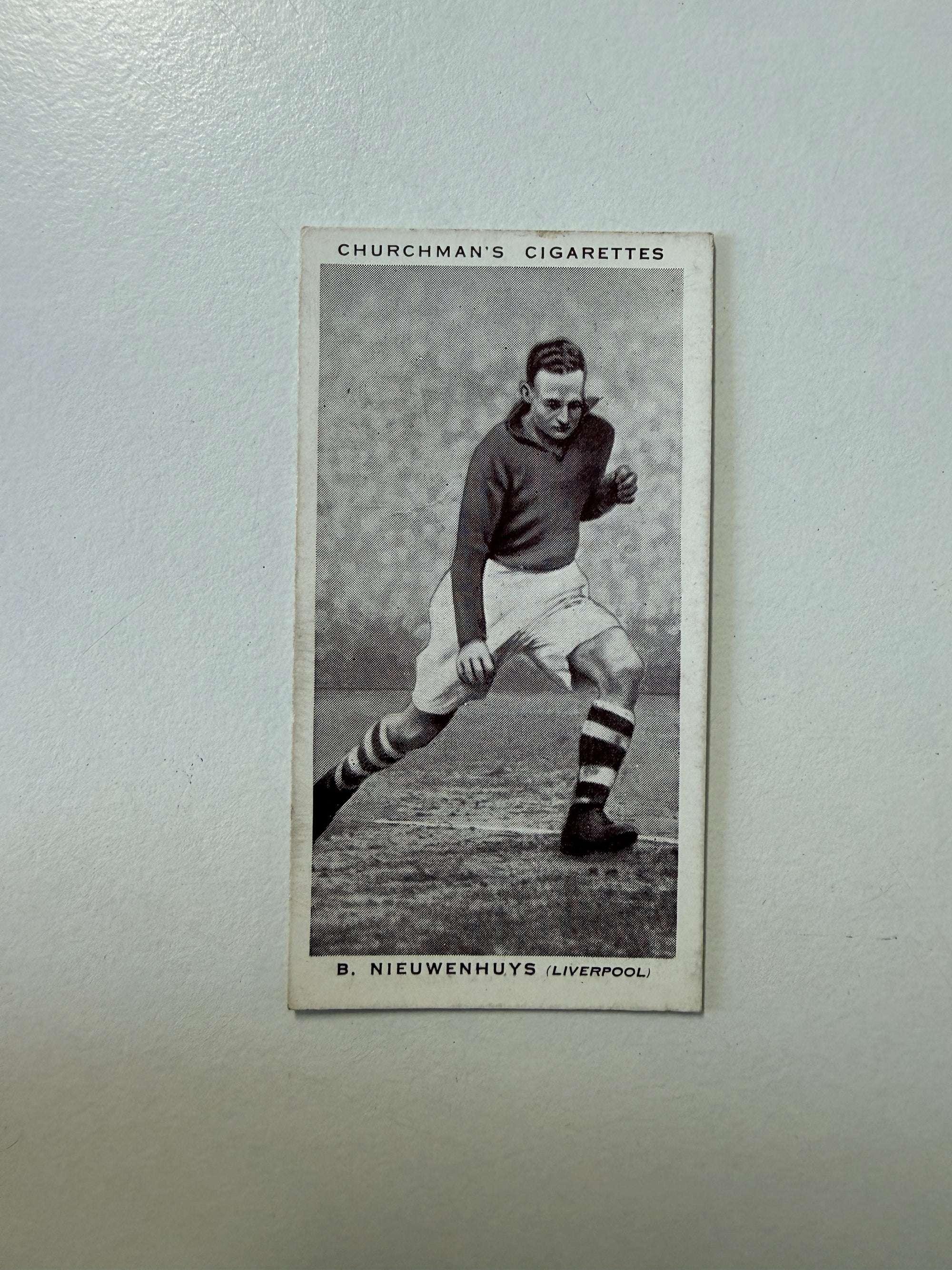 1938 - B. NIEUWENHUYS - ARSENAL - VINTAGEKORT